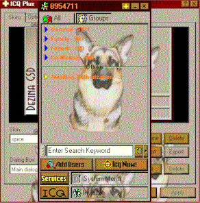 Spice's Skin for ICQ Plus