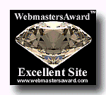 Webmasters Award - Excellent Site