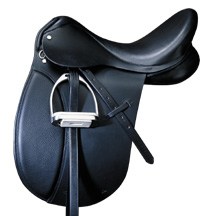 This is our dressage saddle.