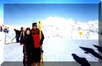 Jim and Ang in Val d'Isere