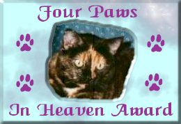 Four Paws In Heaven Award