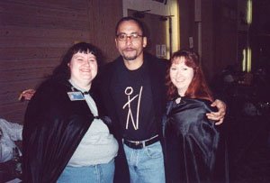 Aunt Lilka and Mom, with Rick