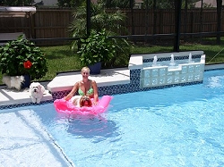 Pool Float Ride