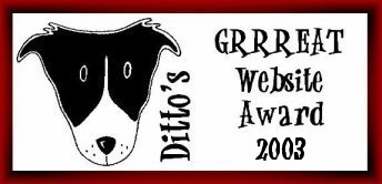 Dittos Grrreat Website Award