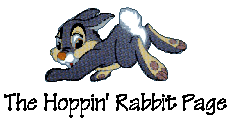 The Hoppin' Rabbit Page- information on rabbits, etc.