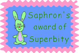 Award of Superbity.  Presented May 18, 2000