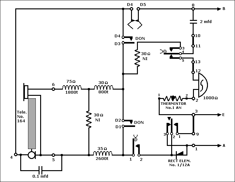 Telephone Number 312 Explanatory Diagram