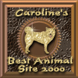 Caroline's Best Animal Site 1999