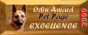 Odin Pet Page Excellence
Award