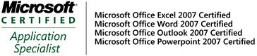 Microsoft Certified Application Specialist