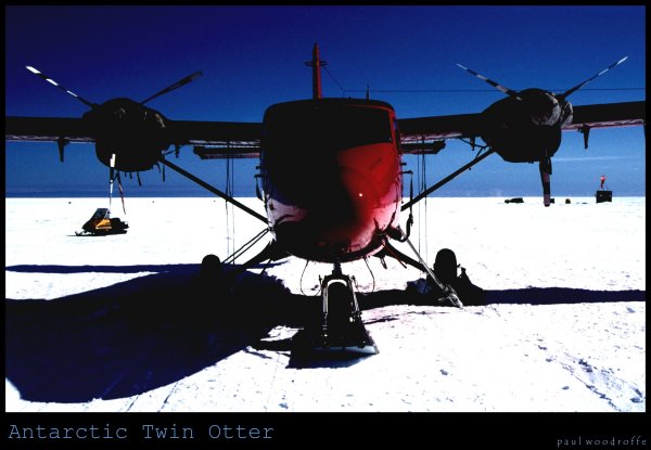 Antarctic Twin Otter  by  P a u l  W o o d r o f f e