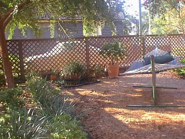 A restored typical Craftsman-style garden