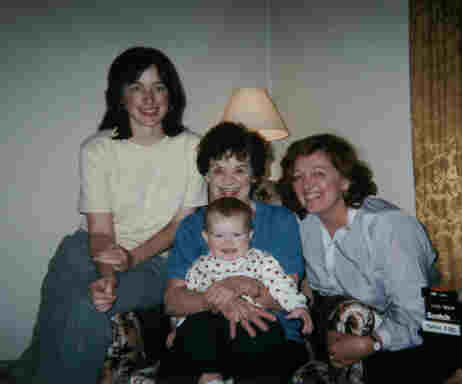 4 Generations-- Margaret, Judy, Sheila, Kelly