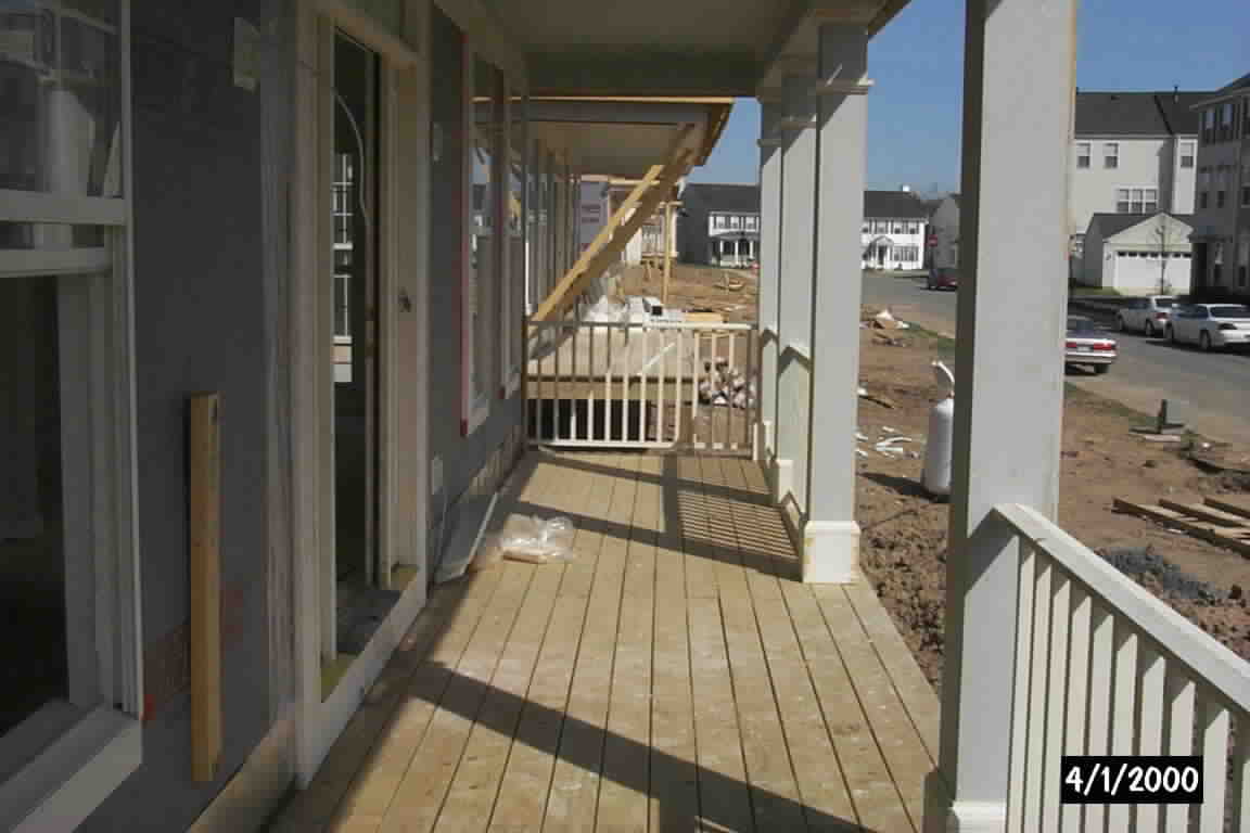 ... The Front Porch looking up the street