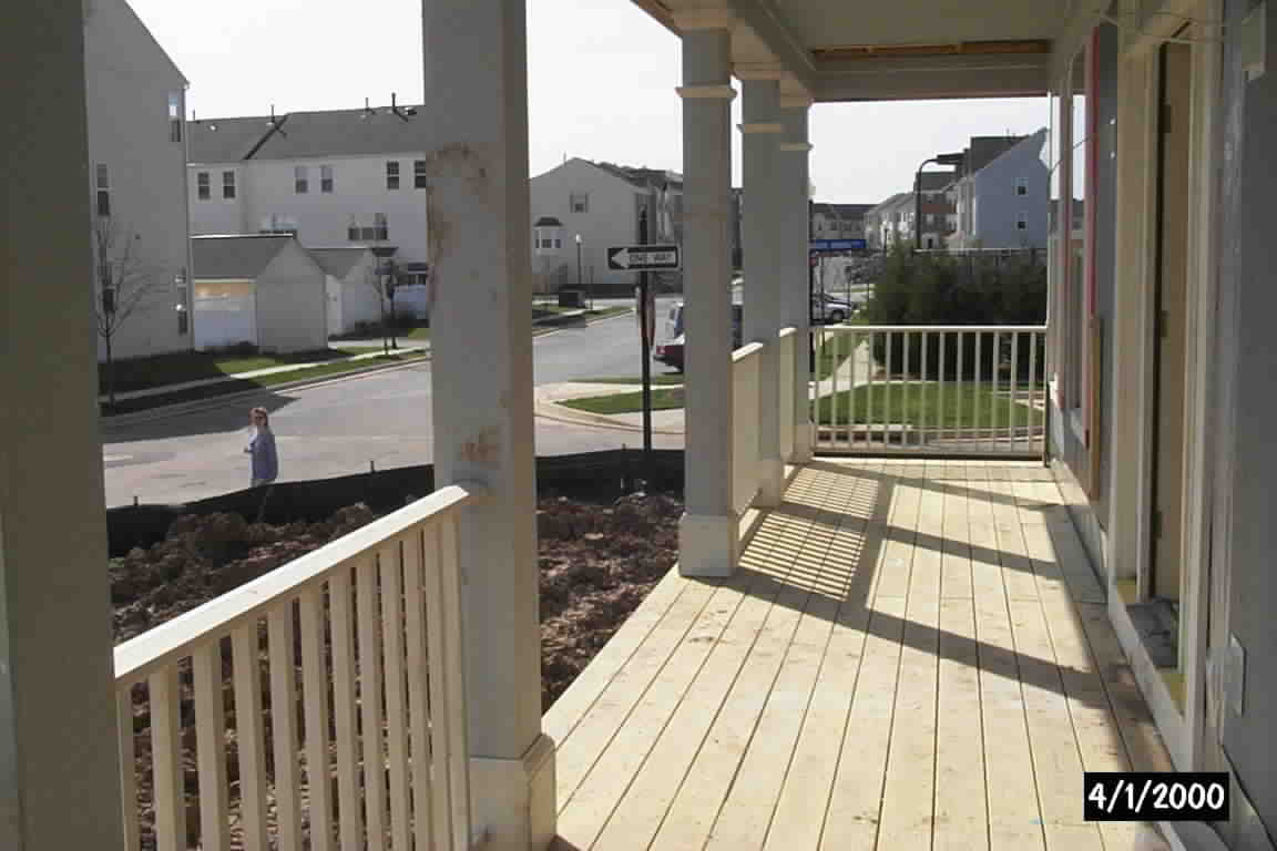 ... The Front Porch looking down the street