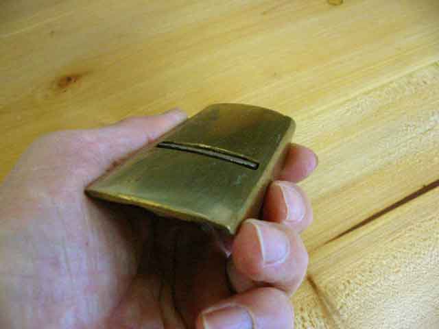 brass plane