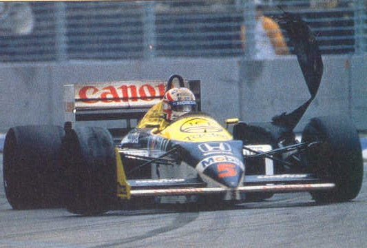 Nigel Mansell - One of the bravest overtakers ever, never lacking in guts