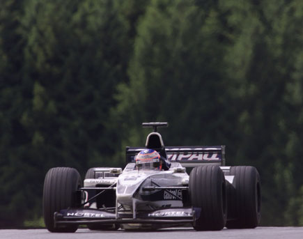 Jenson in the FW22, 2000