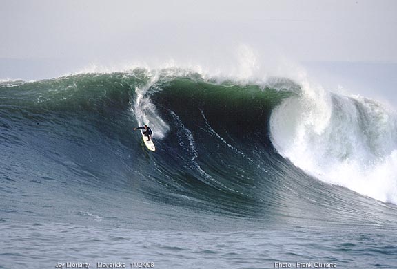 Jay Moriarty makes the drop into an all-time Mavs pit.