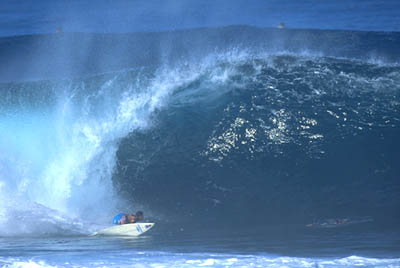 Surf, surf, surf. What fun.