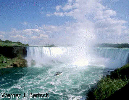 Horseshoe (Canadian) side Niagara falls