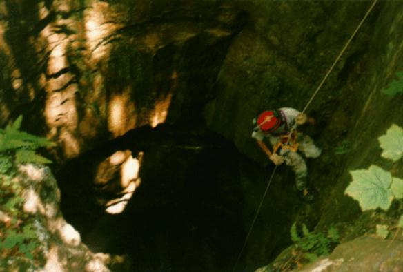 sinkhole entrance