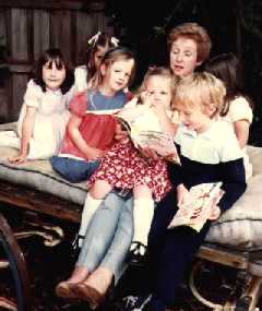 Story time at kindegarten, 1983