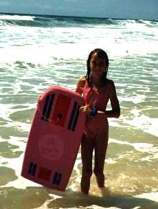 The start of my bodyboarding in Surfers Paradise, Qld, 1987.