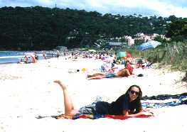 Popular Victorian holiday destination, Lorne, 1992.