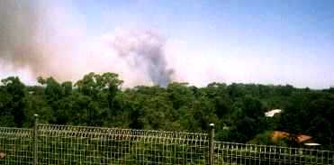 Bush fires in and around Sydney, 1994.