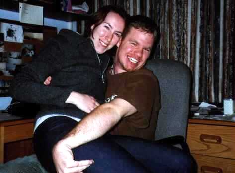 Koby & Kat at OIT, 2000