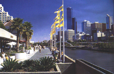 Southgate, CBD and the Yarra River