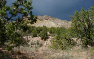 Storm over the hills