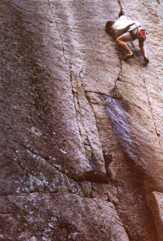 Benoit on Bird's Nest (5.9)