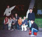 parte del grupo al final de la Roda en Tlaxcala