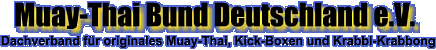 Muay Thai Bund Deutschland