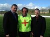 GAA President, Sean McCague alsong with Ned and Willie