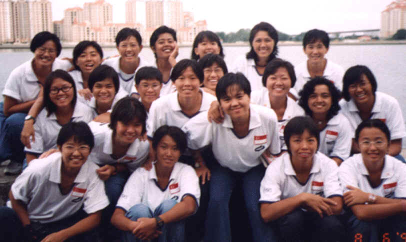 National Ladies Team of 1997 at Kallang, the site where we train