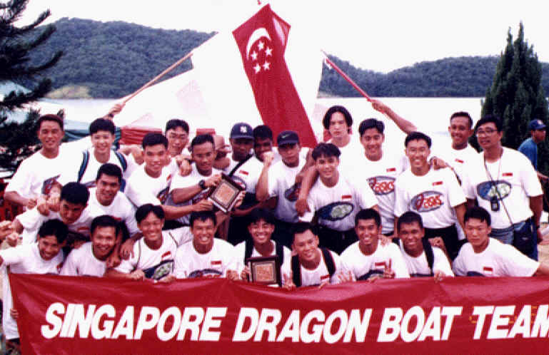 The Men's Team in Penang 1997. They were 2nd runner-up in the men's race.