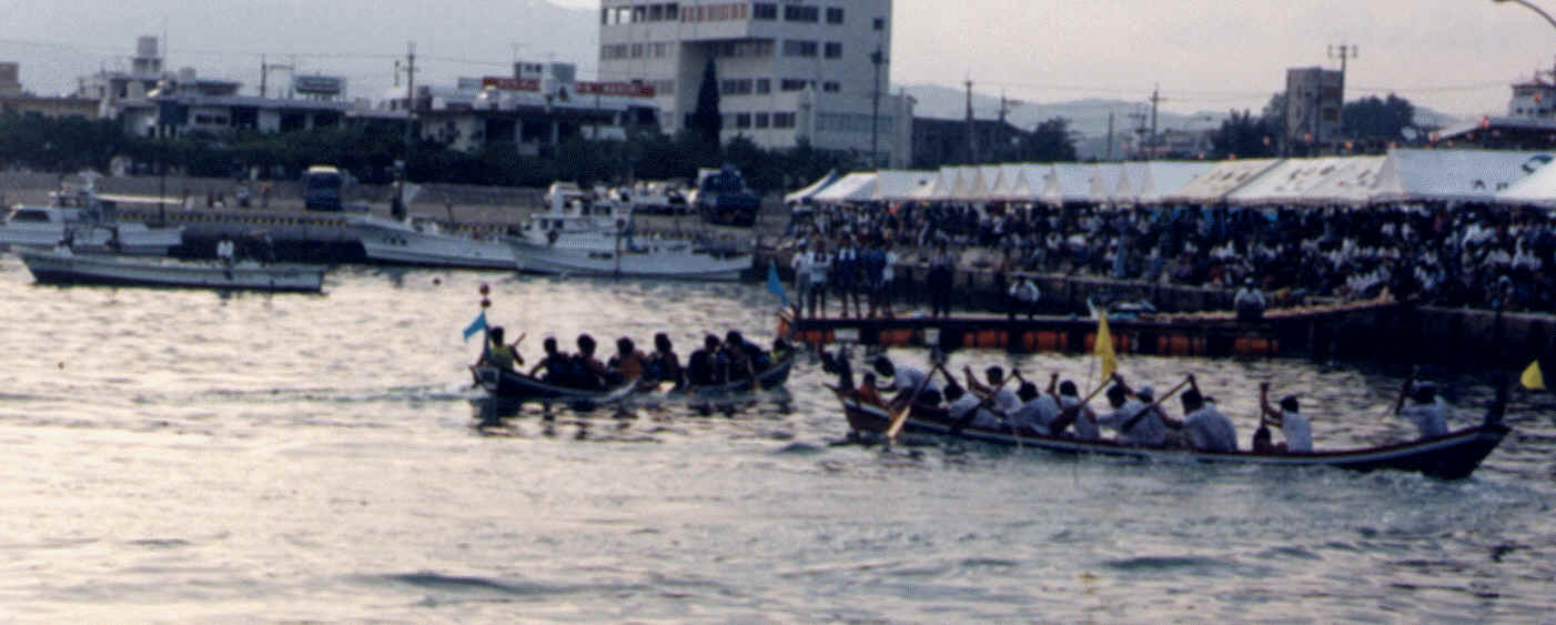 The guys emerged champion in 1997 Japan race. The race is such that the boat has to go one round circle. Such a race is rarely seen in Singapore.