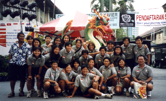 National Ladies Dragonboat Team 2002