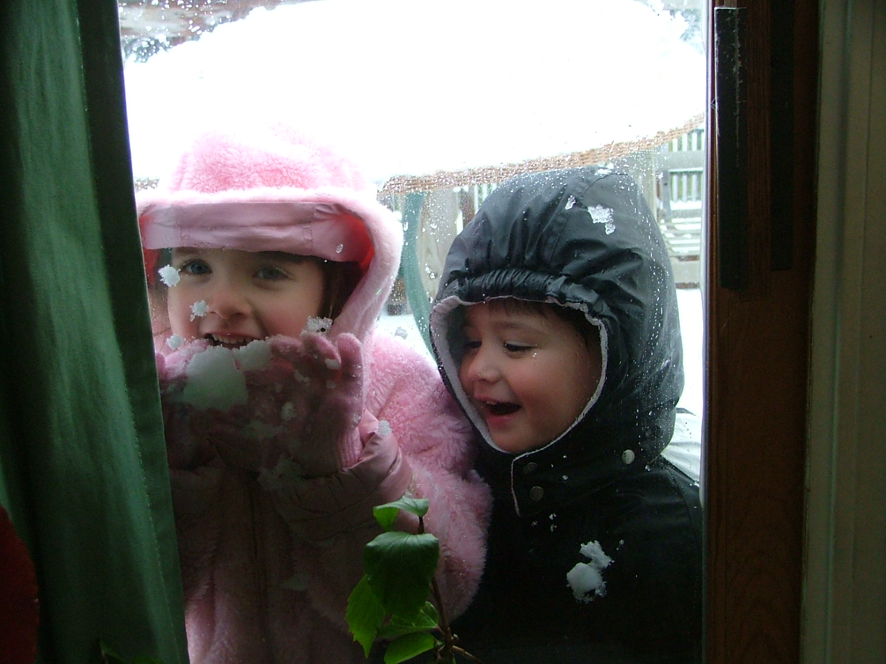 On Grandma & Nonnie's Deck