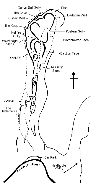 castle rock plan view