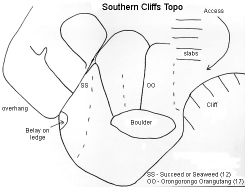 Southern Cliffs Topo