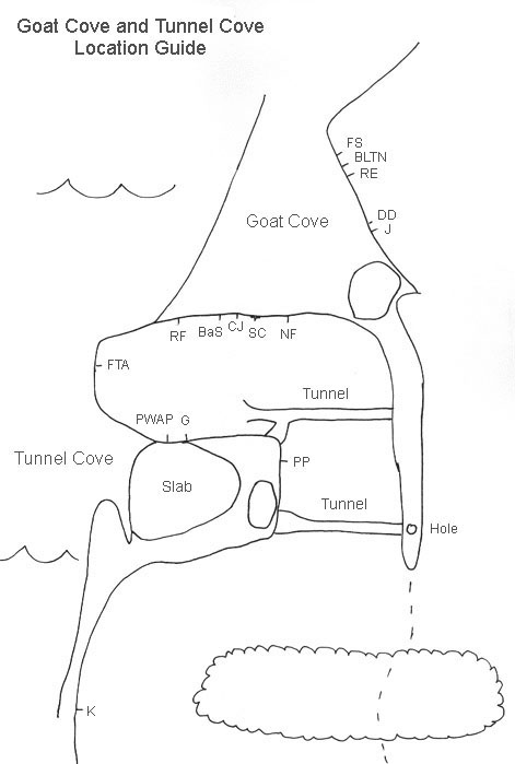 Goat Cove - Location Map