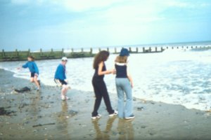 Rangers on the beach