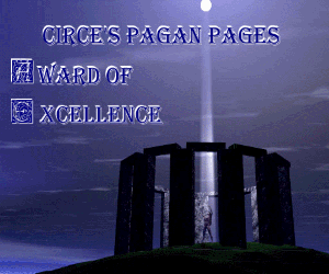 Circe's Pagan Page
 Award of Excellence