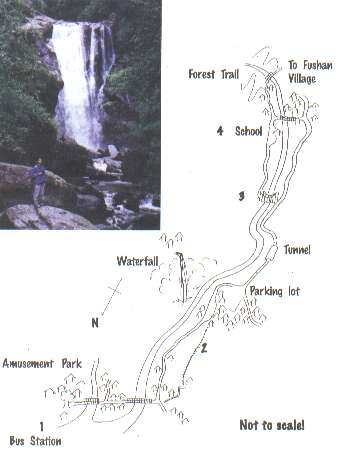 Map of Doll Valley, Wulai