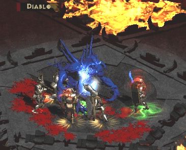 All Pally Team #1 vs nightmare Diablo