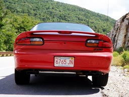 Red 1999 Chevrolet Camaro Z28 - Rear